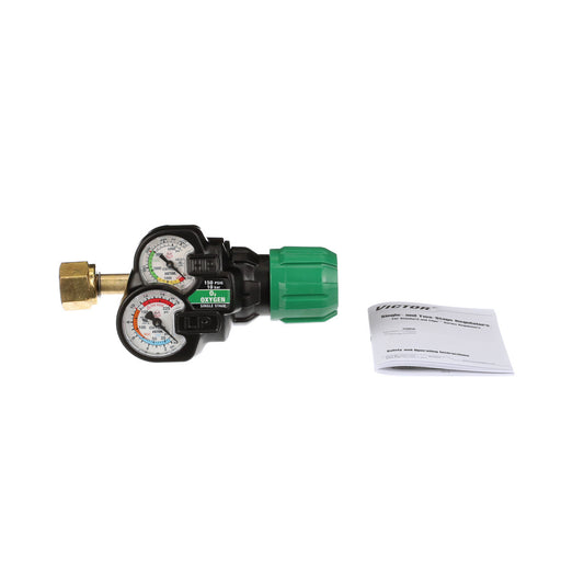 Victor® Heavy Duty/Medium Capacity Oxygen Single Stage Regulator, CGA 540
