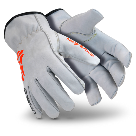 HexArmor® 3X Chrome SLT Goatskin Leather Cut Resistant Gloves