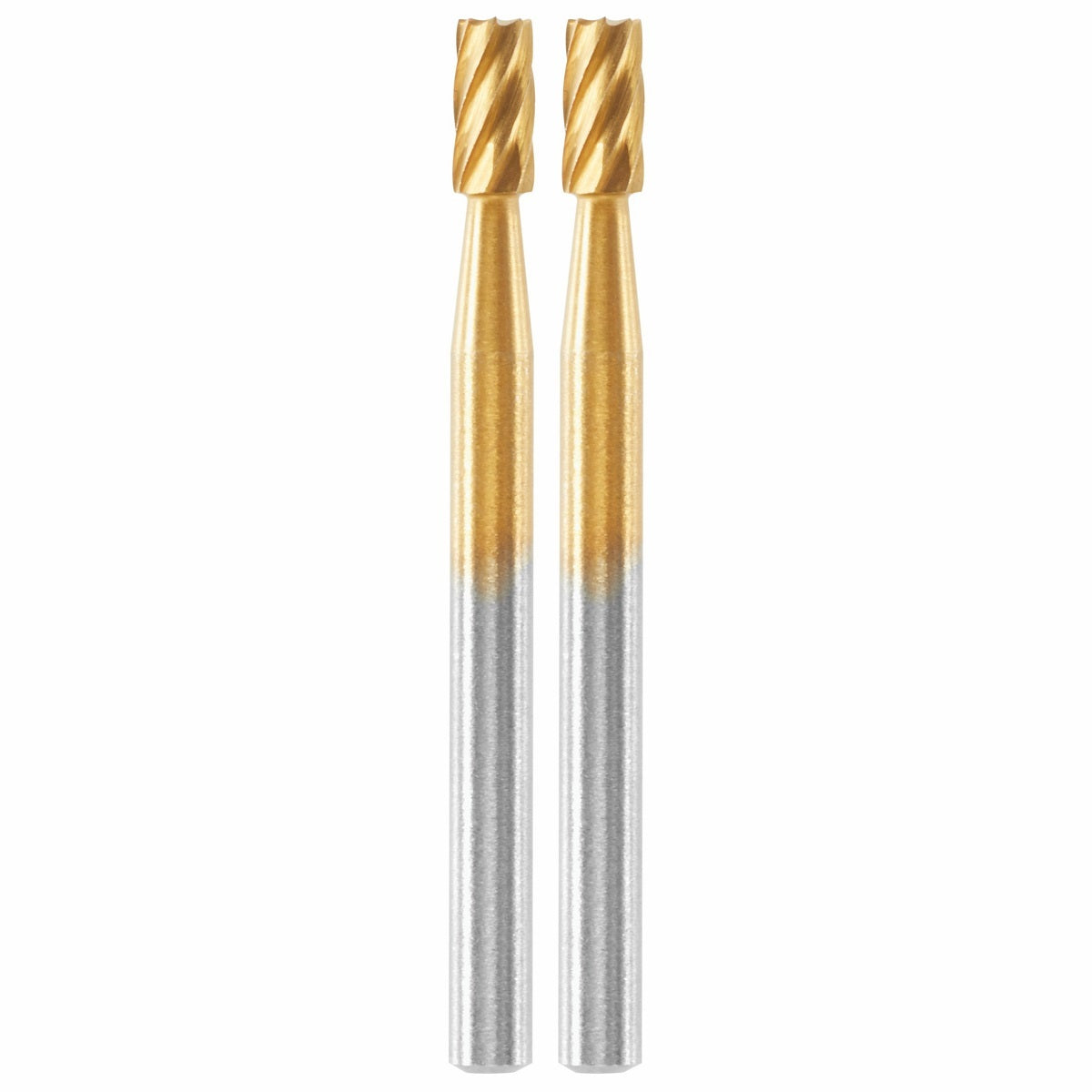 Dremel 1/8" Cylindrical High Speed Steel with Titanium Nitride Coating Burr
