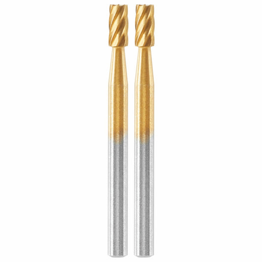 Dremel 1/8" Cylindrical High Speed Steel with Titanium Nitride Coating Burr