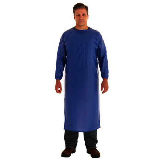 Ansell 2X Blue AlphaTec® 8 mil Vinyl/PVC Apron