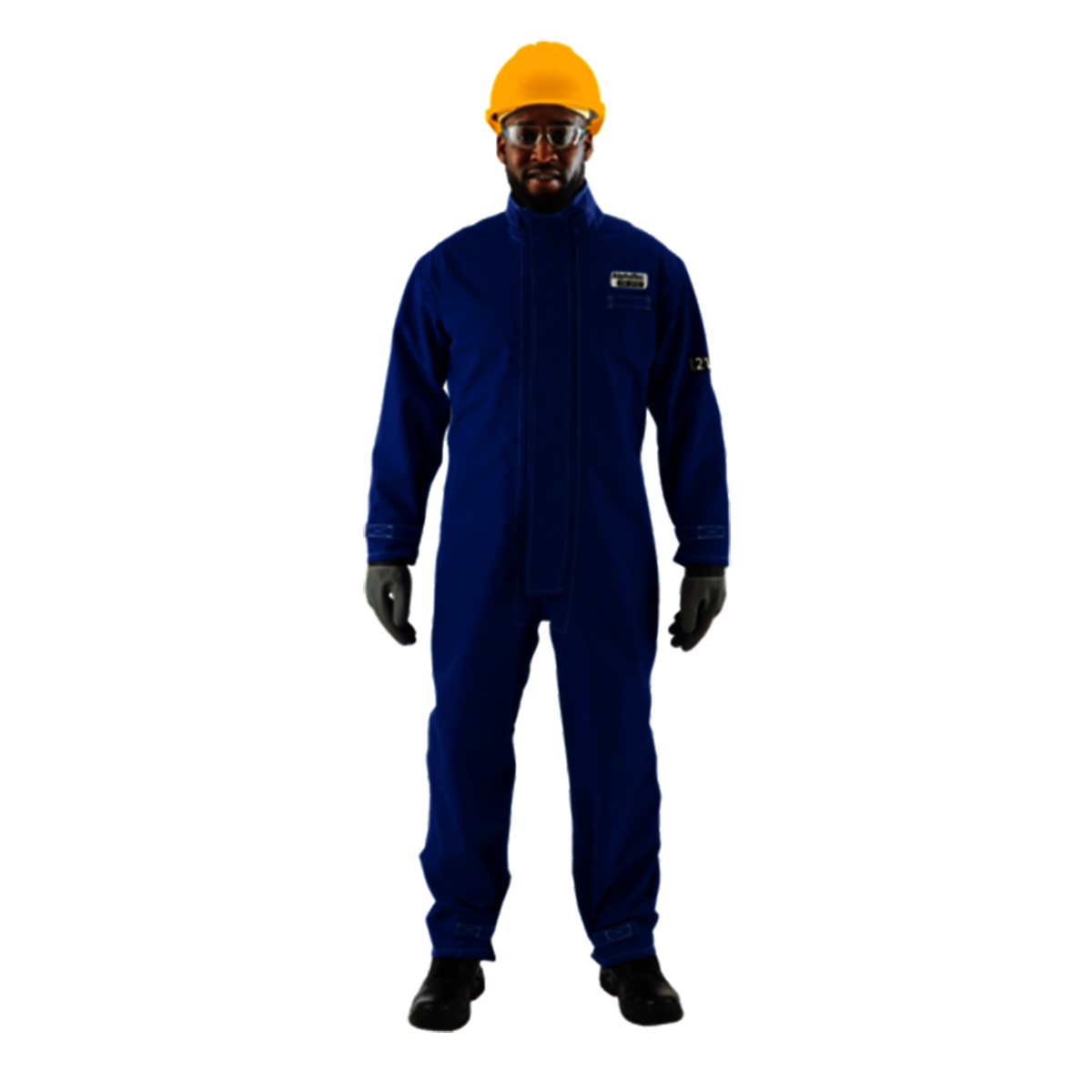 Ansell 2X Blue AlphaTec® Breathable FR Chemical Protective Clothing With Stitched/Taped Seam