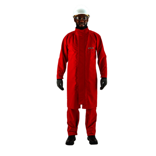Ansell X-Large Red AlphaTec® Breathable Chemical Protective Clothing With Stitched/Taped Seam