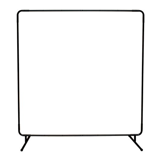 RADNOR™ 6' X 6' Black Steel Welding Screen Frame