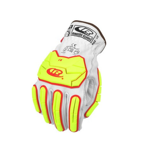 Ansell Size 12 Ringers® High Performance Polyethylene And Goatskin Leather Cut Resistant Gloves