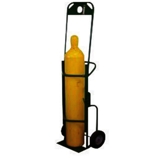 Saf-T-Cart Cylinder Cart With Rubber/Semi-Pneumatic Wheels And Continuous Handle (Includes Lifting Eye)