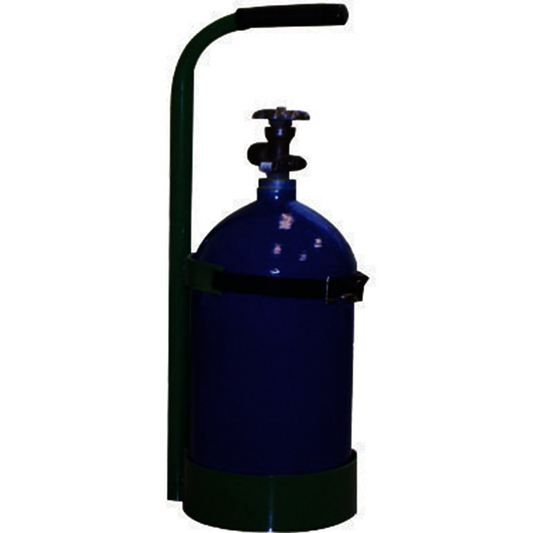 Saf-T-Cart Cylinder Cart With Semi-Pneumatic Wheels And Ergonomic/ Single With Vinyl Grip Handle