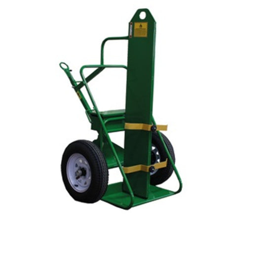 Saf-T-Cart Cylinder Cart With Pneumatic Wheels And Continuous Handle (Includes Firewall)