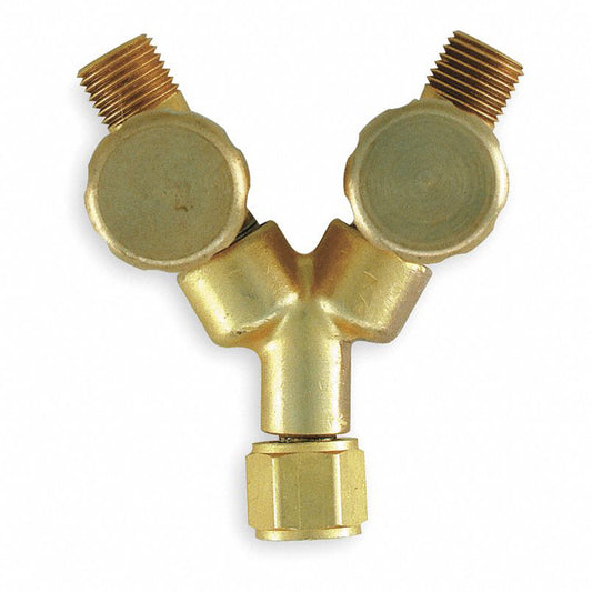 Miller® B Brass Oxygen Two Hose Manifold