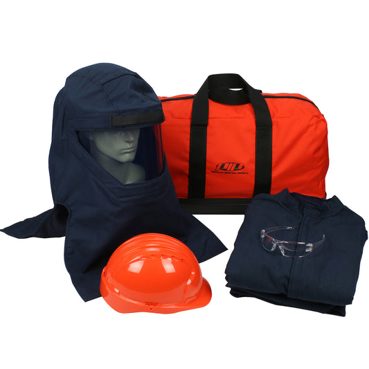 Protective Industrial Products 3X Navy ARC Flash Jacket Overpant Hood
