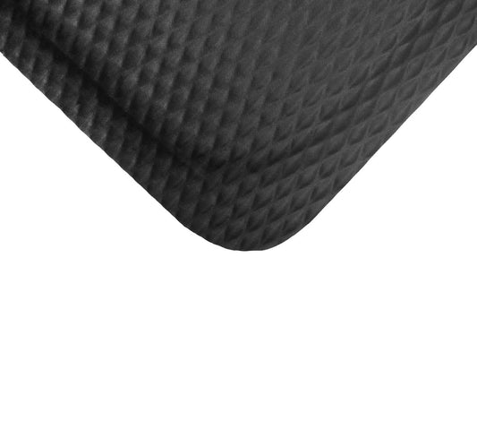 M+A Matting 4' X 6' Black Nitrile Rubber Hog Heaven® 5/8" Floor Mat