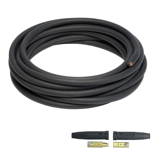 RADNOR™ 1/0 Black Flex-A-Prene® Assembly 25' HD Shrink Pack