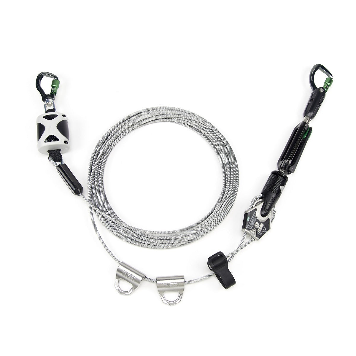 MSA 60' Stainless Steel Lifeline Horizontal