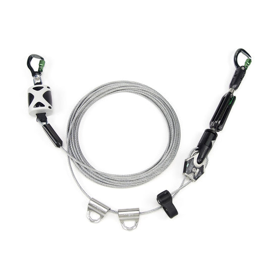 MSA 60' Stainless Steel Lifeline Horizontal