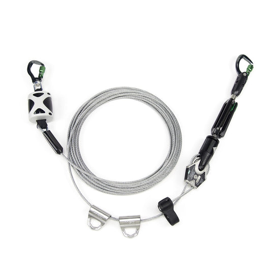 MSA 100' Stainless Steel Lifeline Horizontal