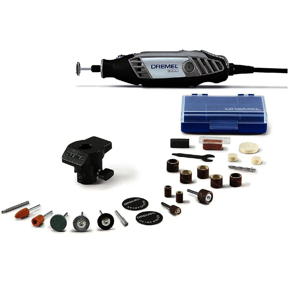 Dremel® 3000 120 V 5000 - 35000 rpm Variable Corded Rotary Tool Kit