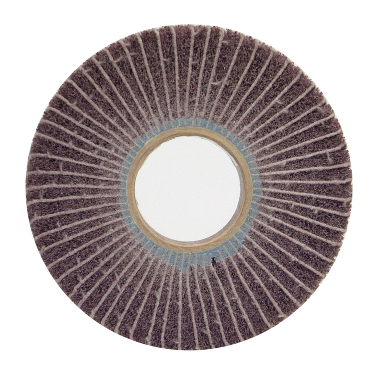Norton® 12" X 1" X 5" Medium Grade Aluminum Oxide Bear-Tex Red Non-Woven Interleaf Flap Wheel