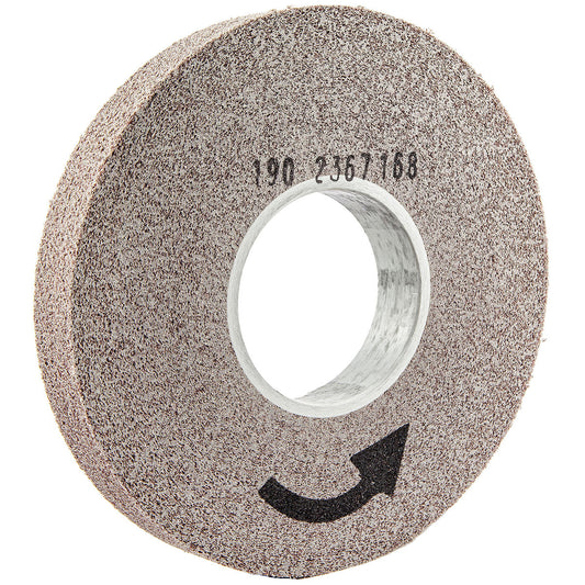 Norton® 8" X 1" X 3" Medium Grade Aluminum Oxide Bear-Tex Series 4000 Brown Non-Woven Convolute Wheel