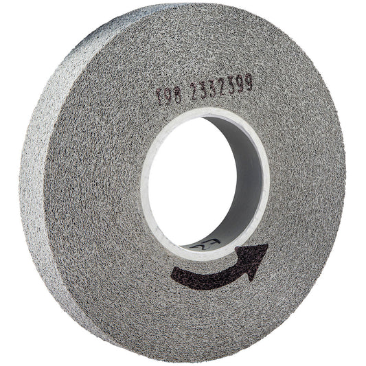 Norton® 8" X 1" X 3" Fine Grade Silicon Carbide Bear-Tex Series 1000 Gray Non-Woven Convolute Wheel