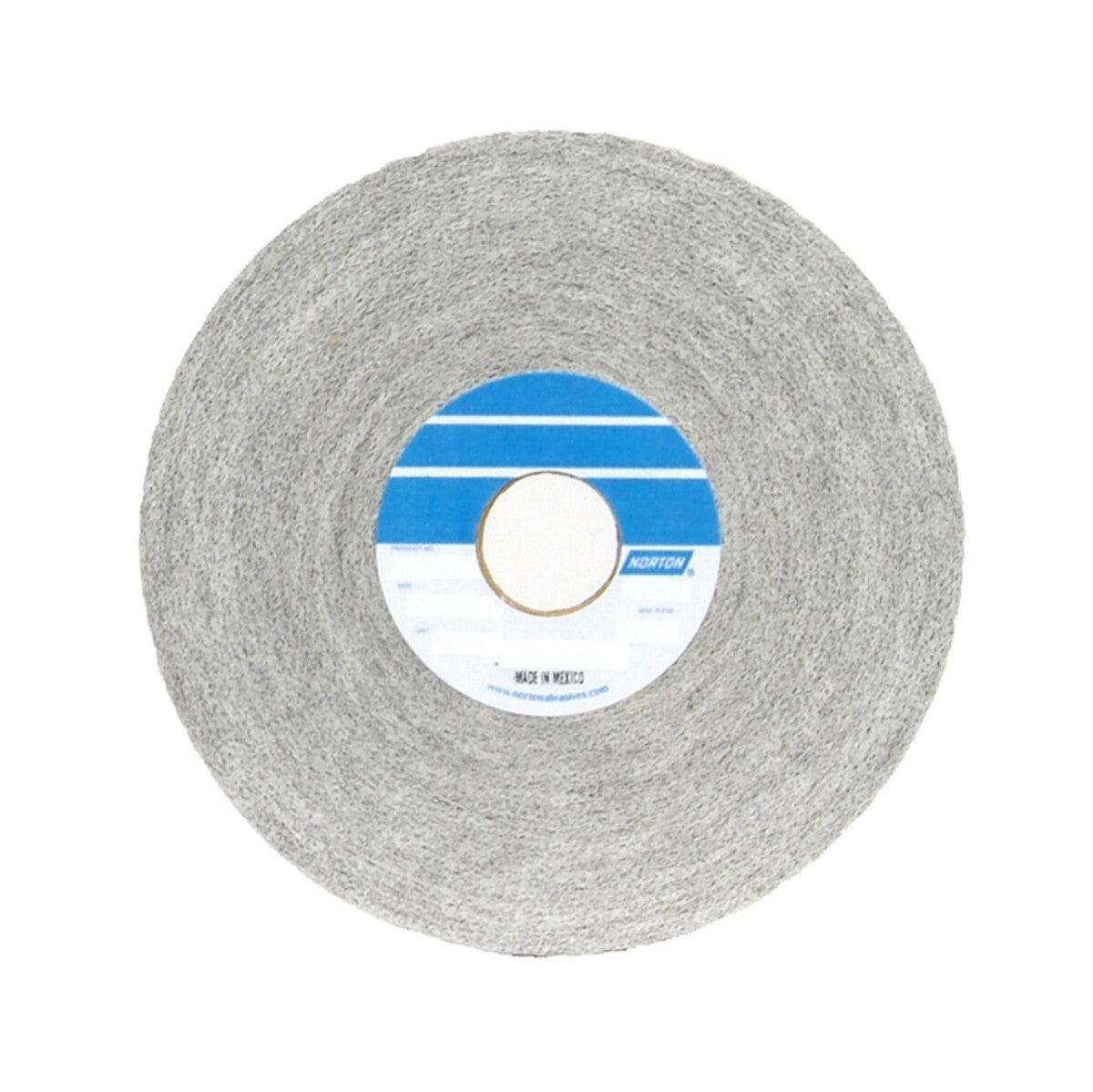 Norton® 6" X 1" X 1" Medium Grade Aluminum Oxide Bear-Tex Series 1000 Light Brown Non-Woven Convolute Wheel