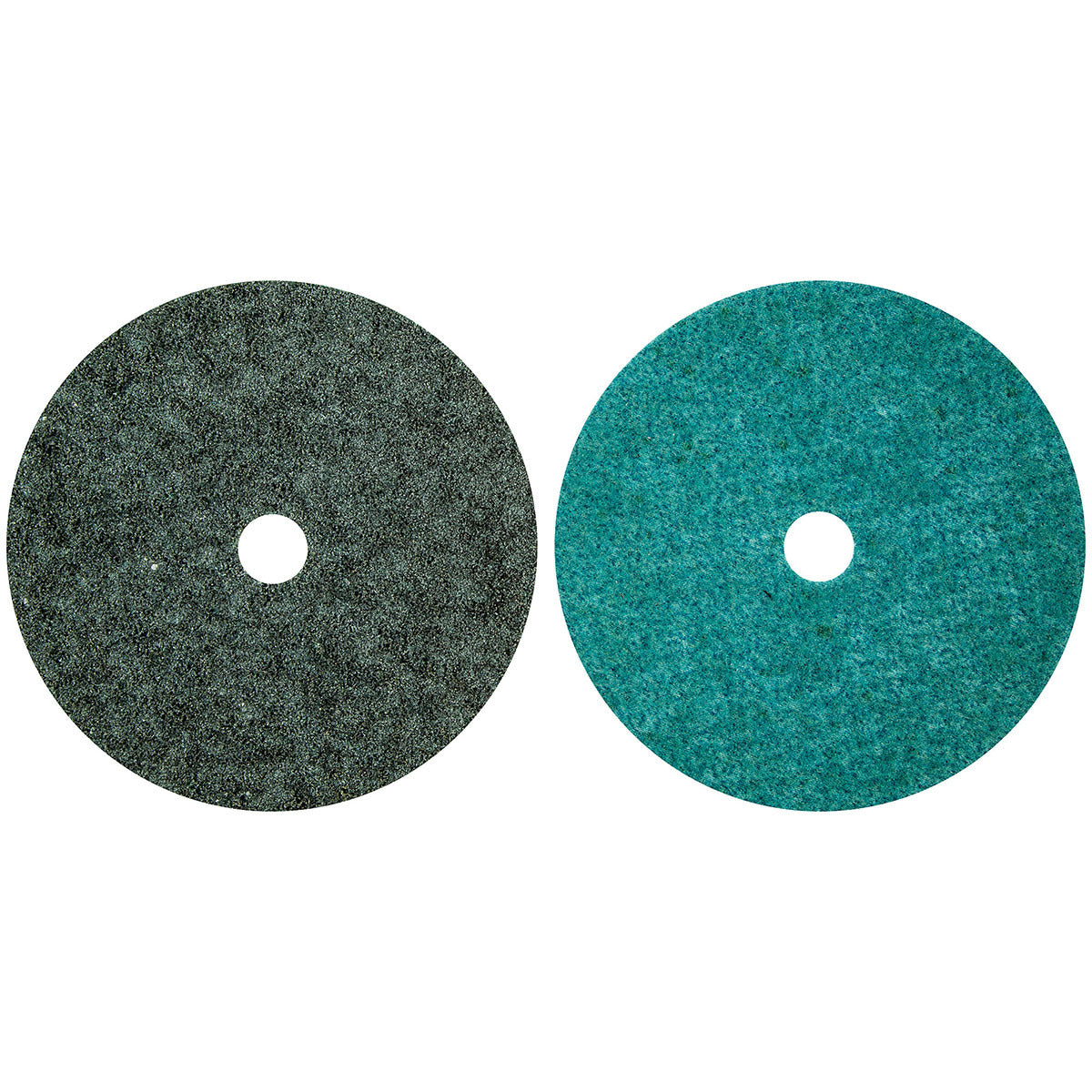 Norton® 4 1/2" X 5/8" Coarse Grade Ceramic Alumina Bear-Tex Rapid Prep XHD Blue Non-Woven Std. Back-up Pad Disc