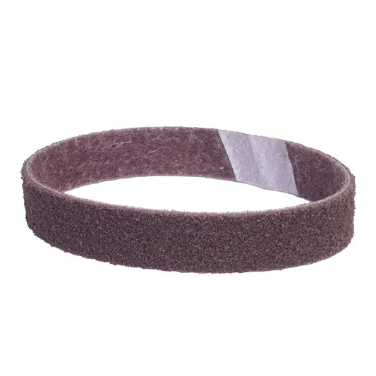 Norton® 1" X 18" Medium Grade Aluminum Oxide Bear-Tex Rapid Prep Red Non-Woven File Belt