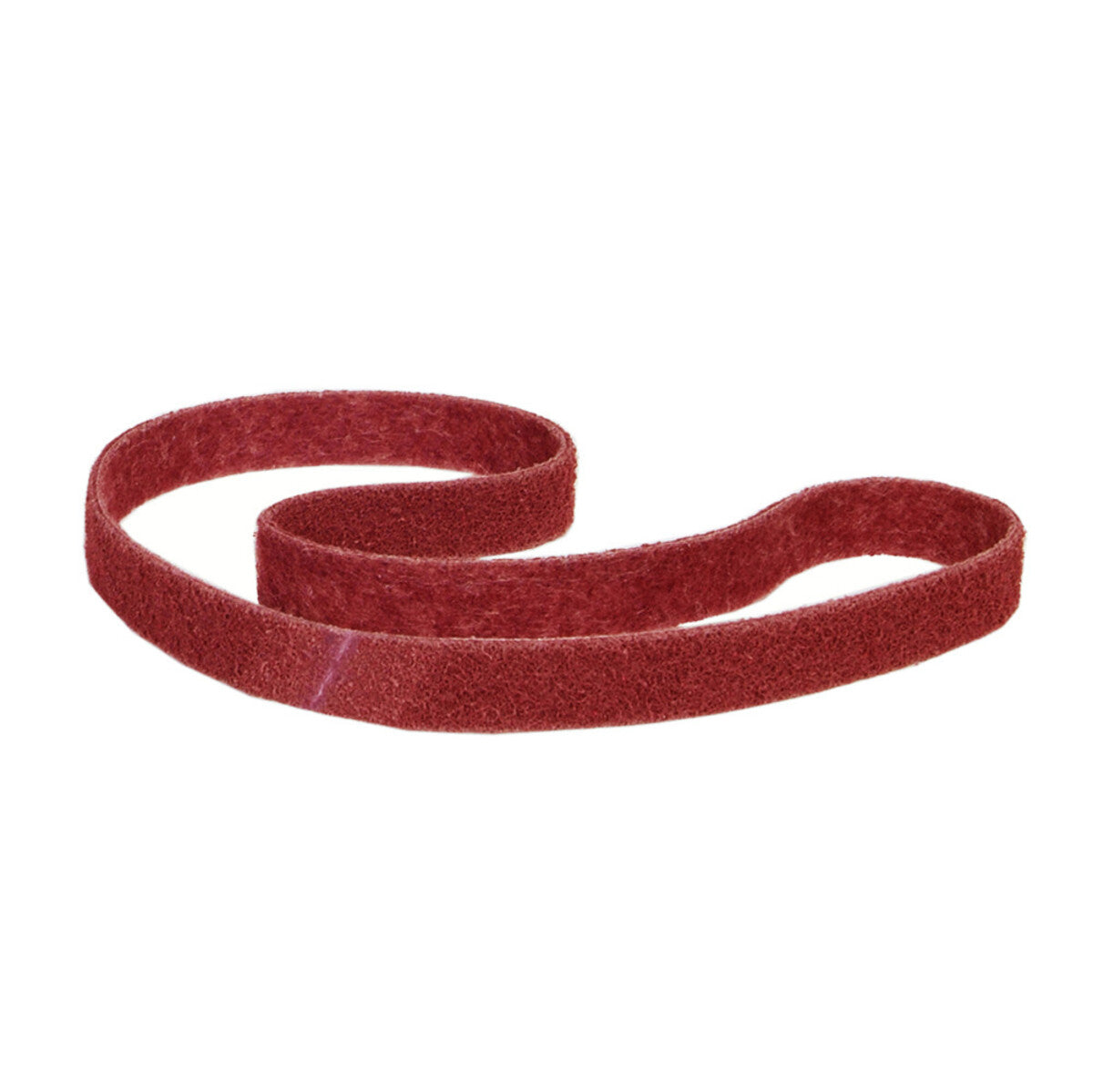 Norton® 2" X 48" Medium Grade Aluminum Oxide Bear-Tex Rapid Prep Red Non-Woven Narrow Benchstand Belt