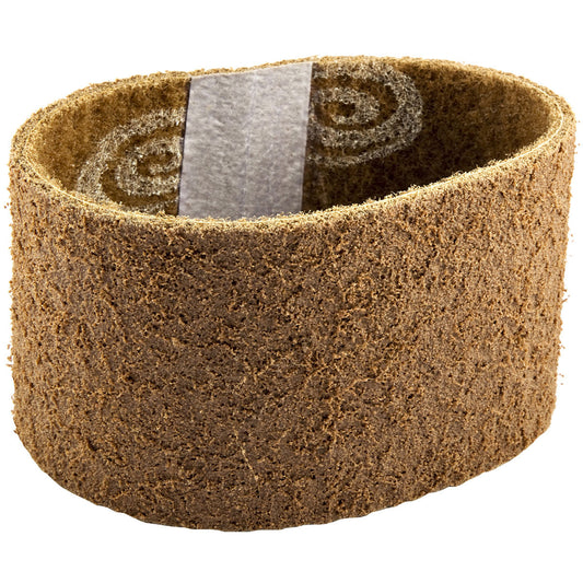 Norton® 4 1/2" X 5/8" Coarse Grade Aluminum Oxide Aggregate Bear-Tex Vortex Rapid Prep Brown Non-Woven Portable In-Line Belt