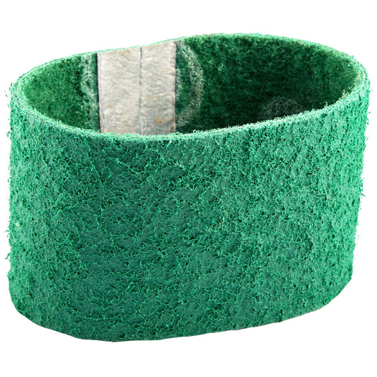 Norton® 4 1/2" X 5/8" Fine Grade Aluminum Oxide Aggregate Bear-Tex Vortex Rapid Prep Green Non-Woven Portable In-Line Belt