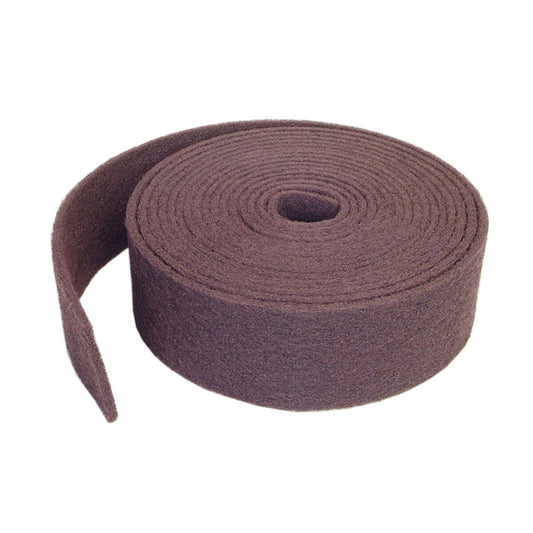 Norton® 6" X 30'" Medium Grade Aluminum Oxide Bear-Tex High Strength Red Non-Woven Roll