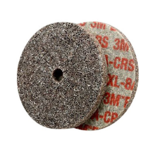 3M™ 3" X 1/2" X 1/4" Coarse Grade Silicon Carbide Scotch-Brite™ Tan Disc