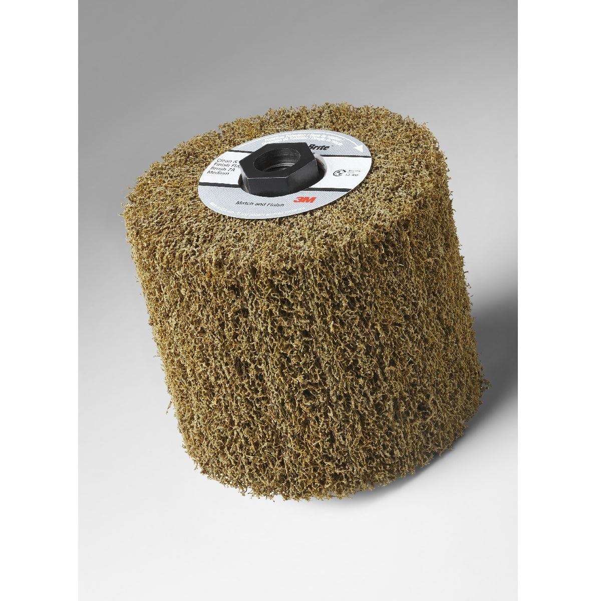 3M™ 4 1/2" X 4" X 5/8" Coarse Grade Aluminum Oxide Scotch-Brite™ Gold Brush