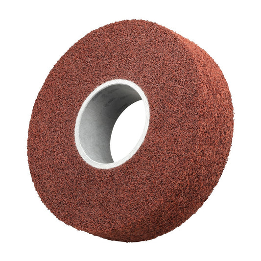 3M™ 8" X 1" X 3" Coarse Grade Aluminum Oxide Scotch-Brite™ Red Disc