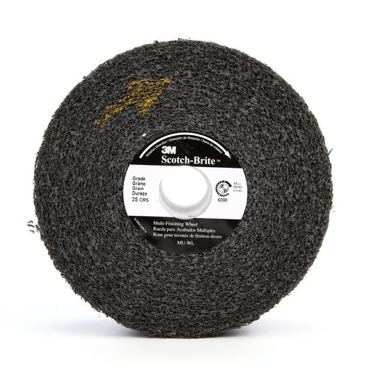 3M™ 6" X 1" X 1" Coarse Grade Silicon Carbide Scotch-Brite™ Black Disc