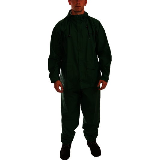 Tingley 3X Green Storm-Champ® .20 mm PVC And Nylon Suit