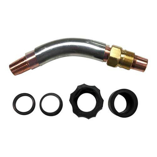 Bernard™ Model QT2-45 MIG Gun Short Rotatable/Fixed Tube Assembly For Q-Gun™ Series