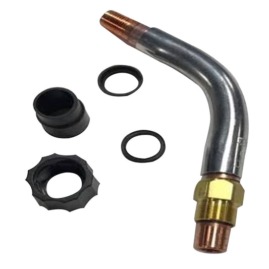 Bernard™ Model QT2-60 MIG Gun Short Rotatable/Fixed Tube Assembly For Q-Gun™ Series