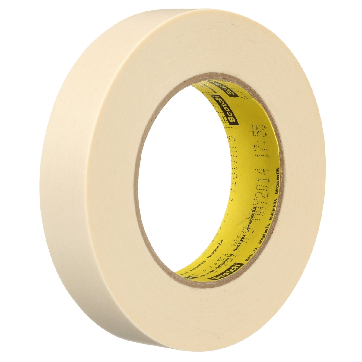 3M™ 1" X 60 yd Beige Scotch® 250 6 mil Paper Masking Tape CASE OF 36
