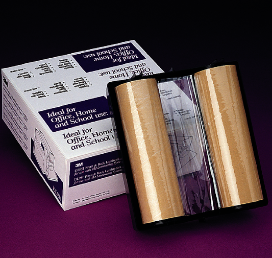 3M™ 8" X 100' Clear DL951 Polyethylene Dual Laminate Refill Cartridge