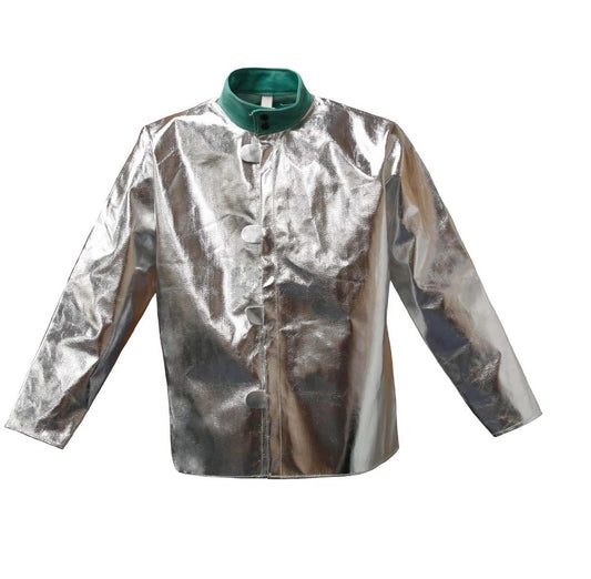 Stanco Safety Products™ Large Silver Aluminized PFR Rayon Coat/Jacket