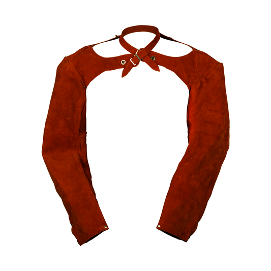 Tillman® 25" Dark Brown Premium Side Split Cowhide Leather Sleeves