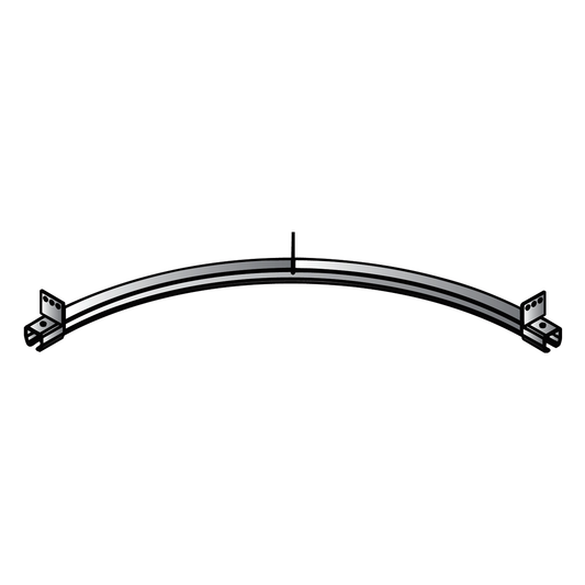 Tillman® Galvanized Steel 90° Curve Track