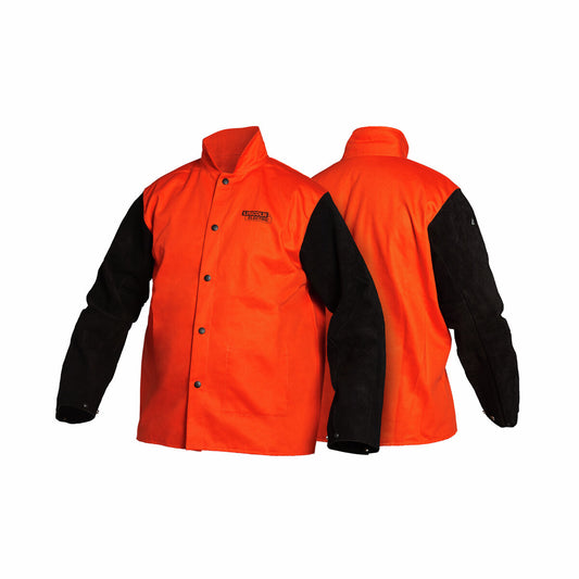 Lincoln Electric® Medium Safety Orange Cotton Flame Retardant Jacket