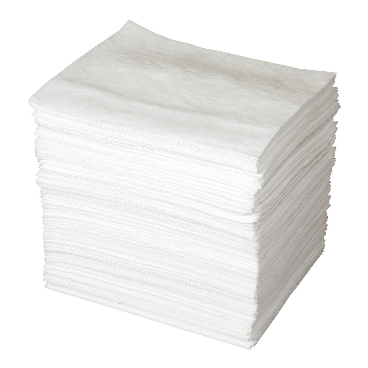 Brady® 15" X 19" ENV® White Meltblown Polypropylene Sorbent Pad