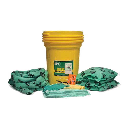 Brady® 28.5" H X 21.125" Dia HazWik® Yellow Polypropylene Spill Kit