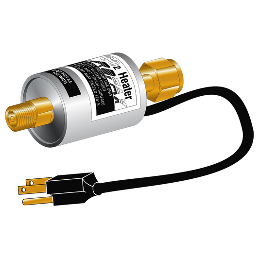 Profax® 11 in L X 5 in W Brass Heater