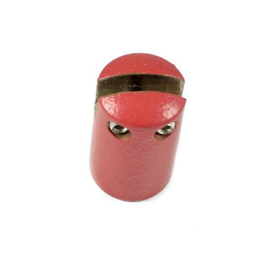 J Walter 9.7 cm X 4.3 cm X 3.3 cm Red Metal Insert Holder