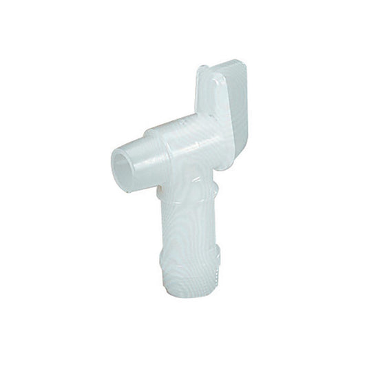 J Walter 9 cm X 8 cm X 3 cm White Plastic Spout With 3/4" Spigot For 20L