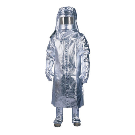 Tillman™ 7" Silver Aluminized Rayon Spats With Hook And Loop