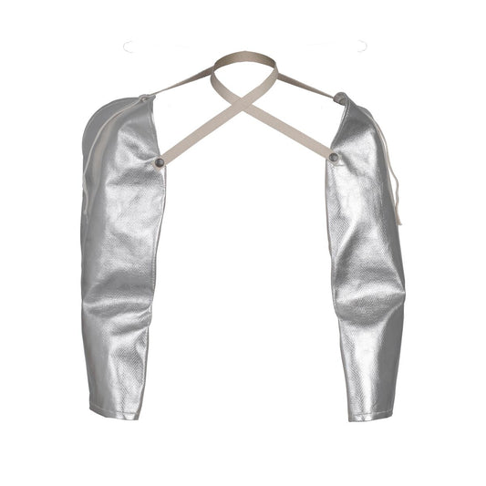 Tillman™ 23" Silver Aluminized Rayon Sleeves With Snaps